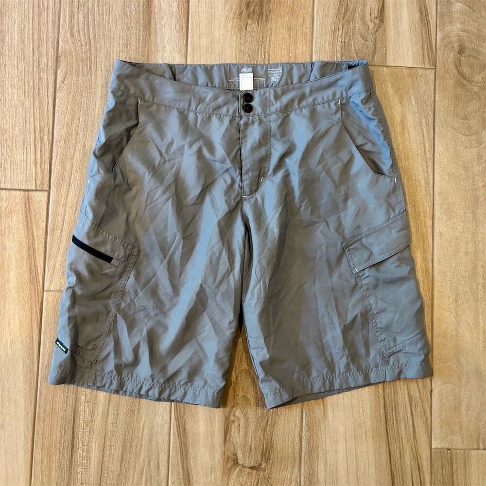 Fox Racing MTB Cargo Trail Shorts Men's Size 38 Gray Mountain Bike Outdoor
